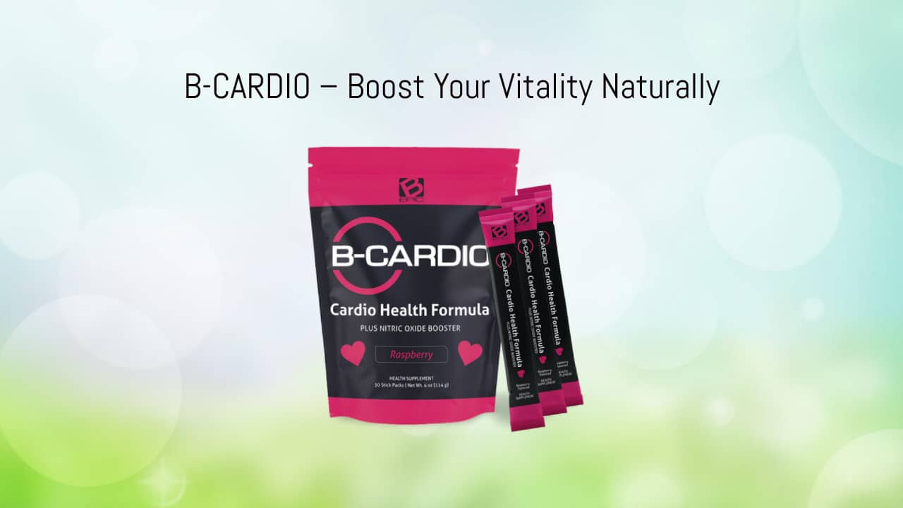 B-CARDIO – High-Quality Cardiovascular Supplement With Nitric Oxide